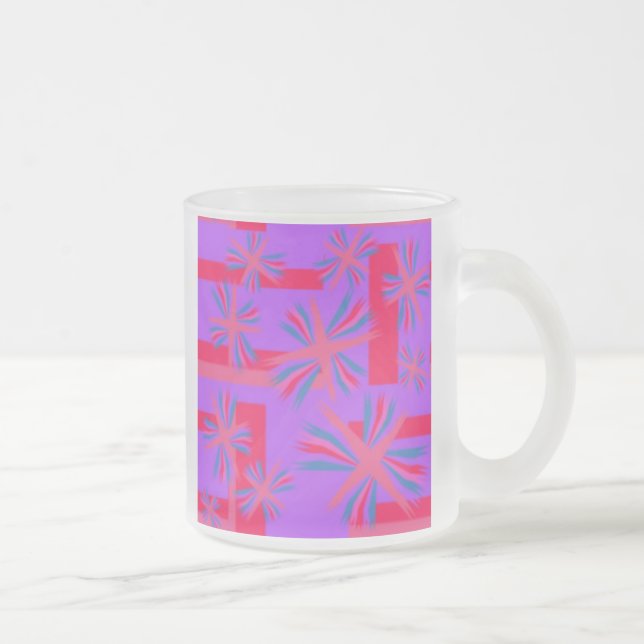 DAZZLING FROSTED GLASS KAFFE KOPPAR - UNIQUE GIFTS (Höger)