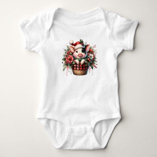 Dazzling Little jul Gris T Shirt (Framsida)
