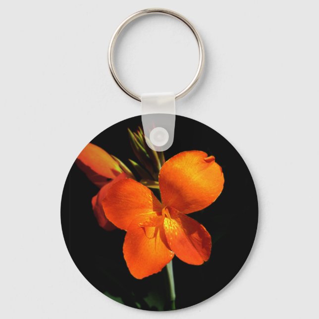 Dazzling Orchid Keychain Nyckelring (Framsida)