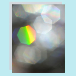 Dazzling Rainbow Prism Grått Scrapbook Papprare La