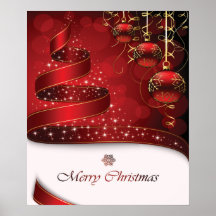 Dazzling Red, White och Golden jul Ornament