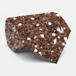 Dazzling Ro Guld Glitter Ombre Gnistra Neck Tie Slips