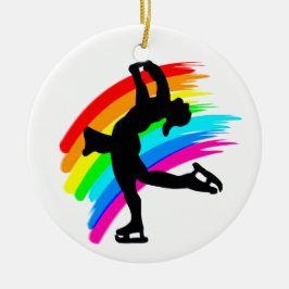 DAZZLING-SKATER JULGRANSPRYDNAD KERAMIK