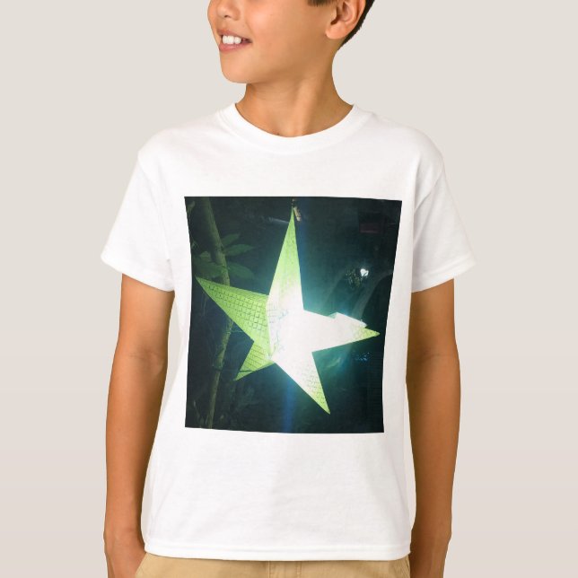 Dazzling Star Kids T-Shirt - Gnistra & Shine Stil (Framsida)