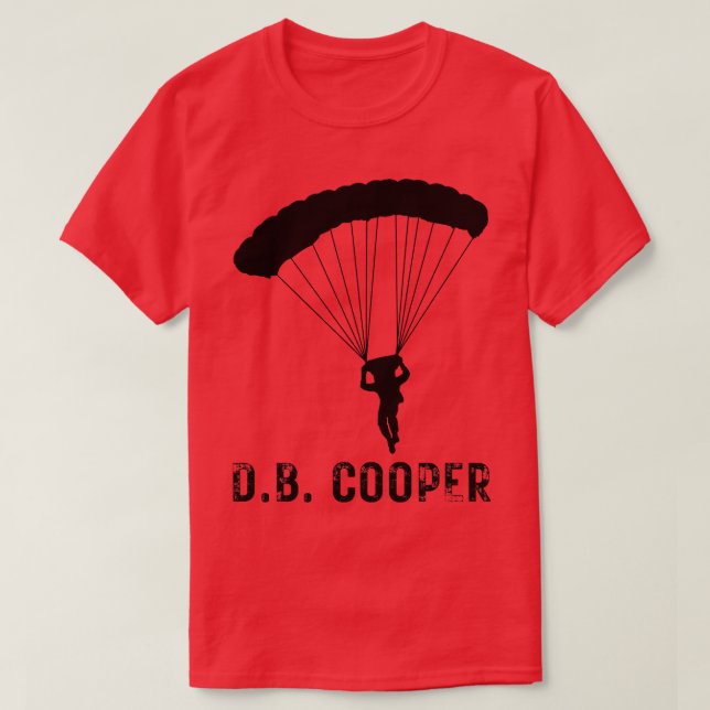 DB Cooper 3 T Shirt (Design framsida)