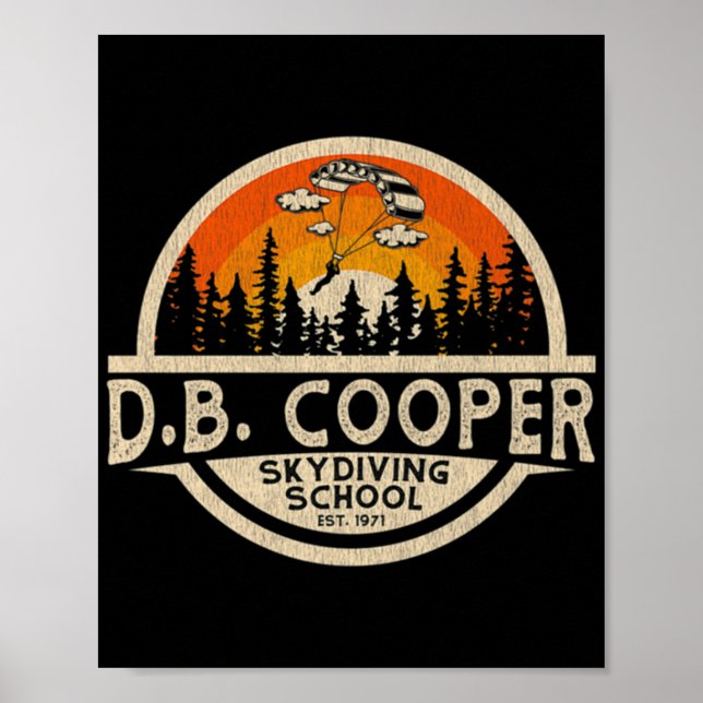 DB Cooper Classic Poster (Framsidan)