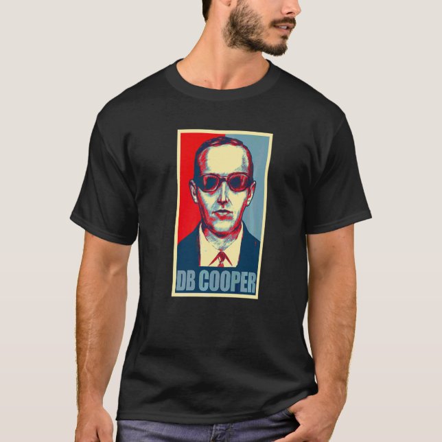Db Cooper-kostym, Olöst gåta, Hope Style T Shirt (Framsida)