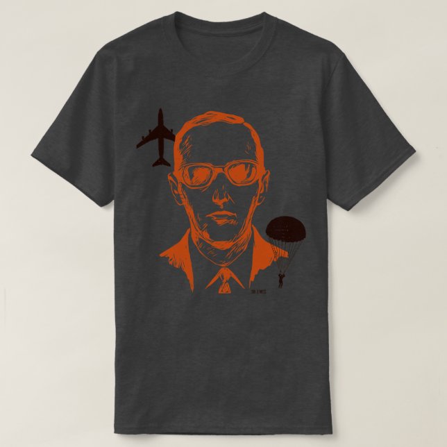 DB Cooper Lives 1 T Shirt (Design framsida)