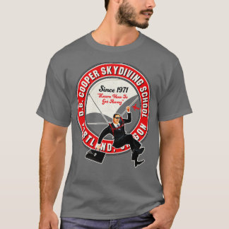 DB Cooper Skydiving School T Shirt