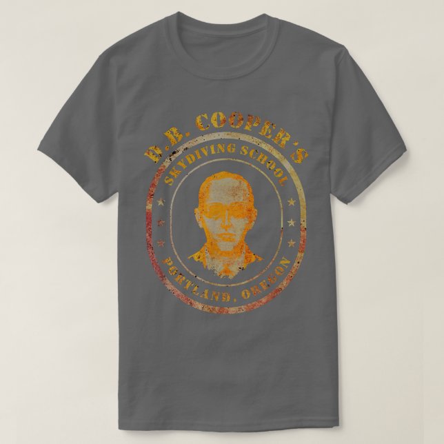 DB Cooper T Shirt (Design framsida)