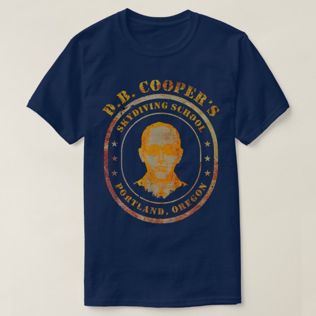 DB Cooper  T Shirt (Design framsida)