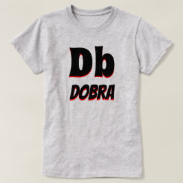 Db São Tomé och Príncipe dobra grått Tee Shirt