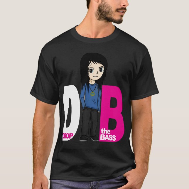 DB tappar (den NYA) bas- T-tröja, T-shirt (Framsida)