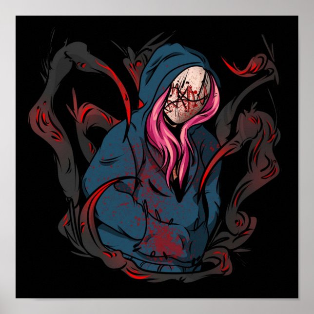 DBD Dead by Daylight Legion Susie the Entity Poster (Framsidan)
