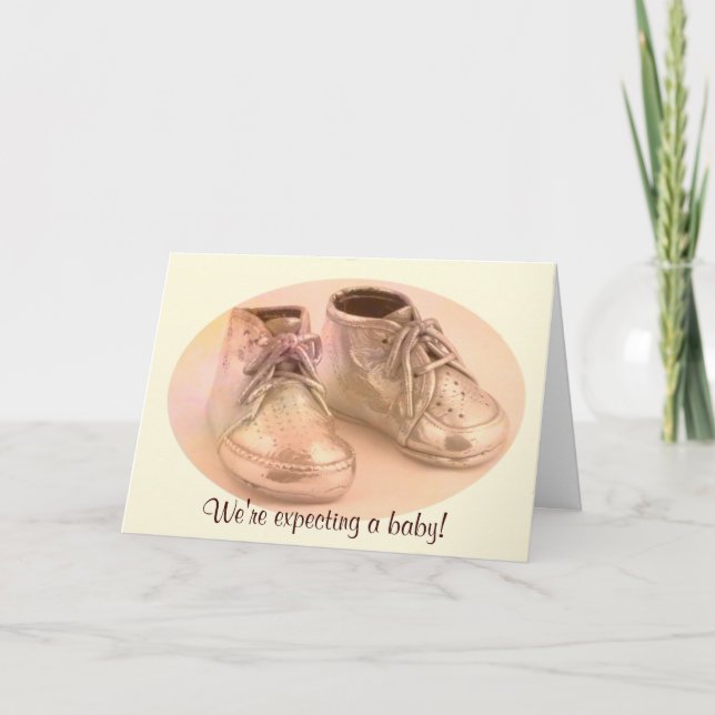 DBG© Baby Shoes-meddelande Meddelande (Framsida)