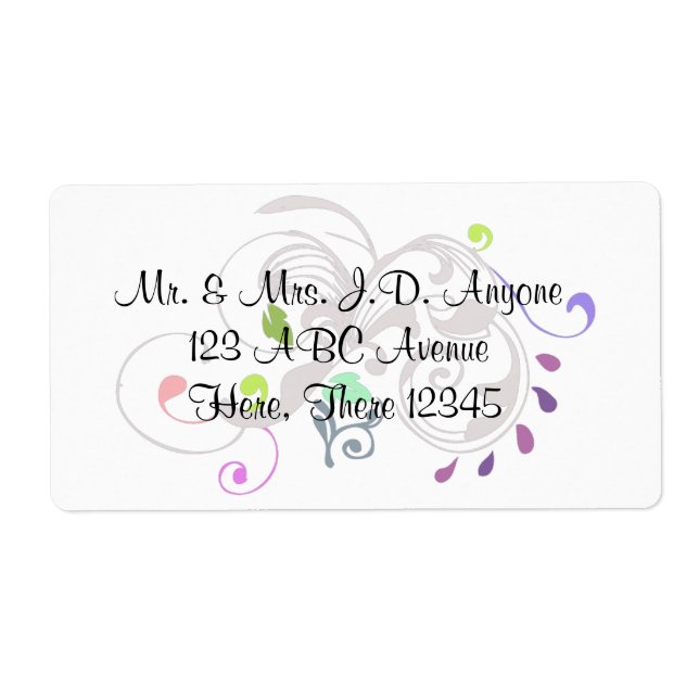 DBG© Swirls Fraktsedel (Framsidan)