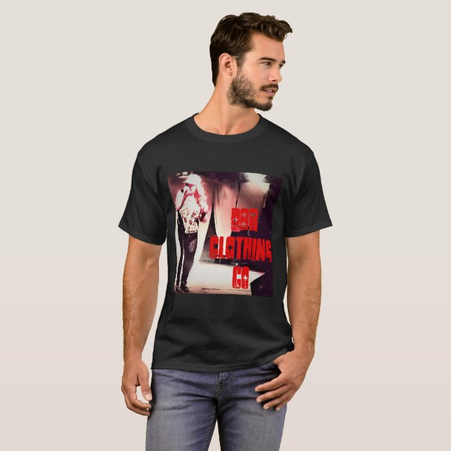 DBr Clothing CO RockMic 4 Rl T Shirt (Hel framsida)