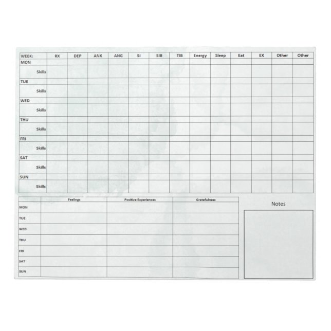 DBT-mejerikort - Anteckningsblock för 40 Lakan Grö (Framsida)