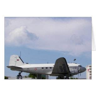 DC3 så låg Hälsningskort