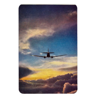 DC-3 Airliner och inställning av Sol-magnet Magnet