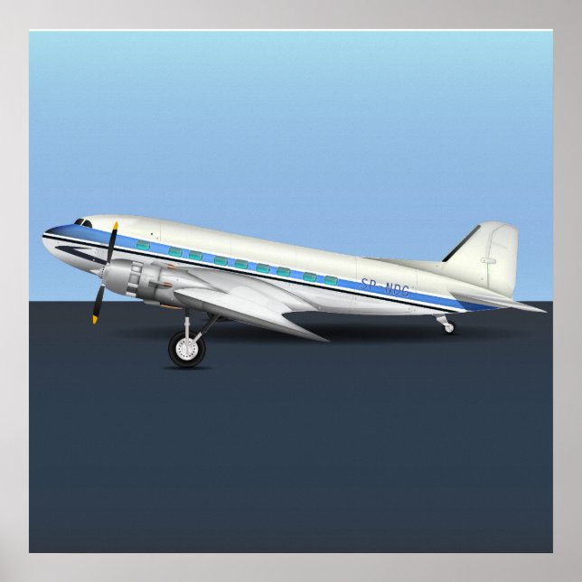 DC-3 POSTER (Framsidan)