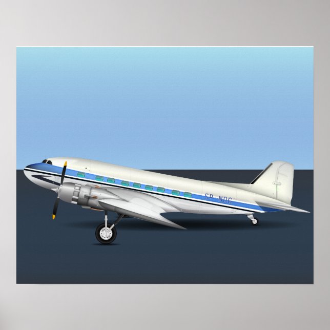 DC-3 POSTER (Framsidan)