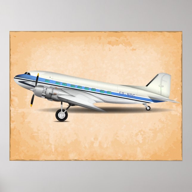 DC-3 POSTER (Framsidan)