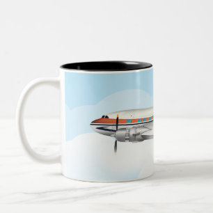 DC-3 Två-Tonad MUGG