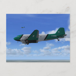 DC-3-vykort [BAV] Vykort