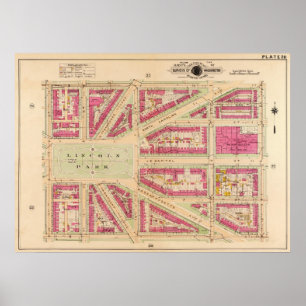DC Capitol Hill Neighb. (Baist) BigMapBlog 1919 Poster