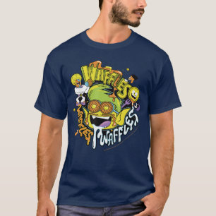 DC Comic serietidningar Gå Beast Boy Waffles Waffl T Shirt