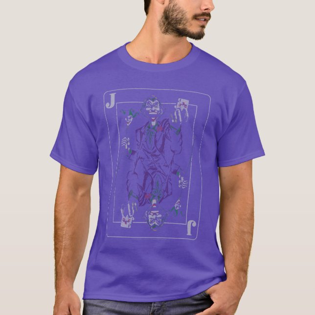 DC Comics Batman Jokers Wild flicka T Shirt (Framsida)
