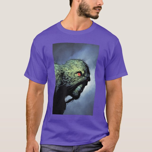 DC Comics Batman Swamphing Porträtt vänner T Shirt (Framsida)