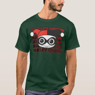 DC Comics Harley Quinn Chibi Stack rolig T Shirt