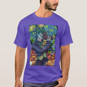 DC Comics Joker Stjärnkvälls Stil Porträtt Prem T Shirt