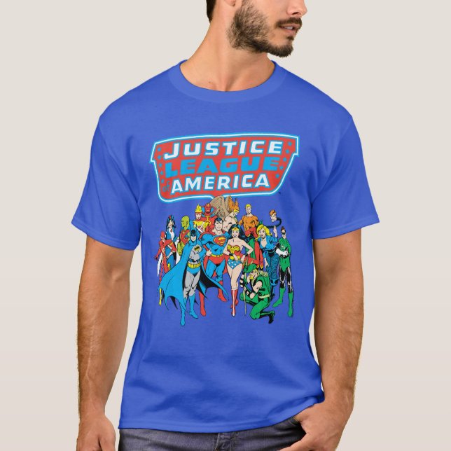 DC Comics Justice League Of America Gruppbild kill T Shirt (Framsida)