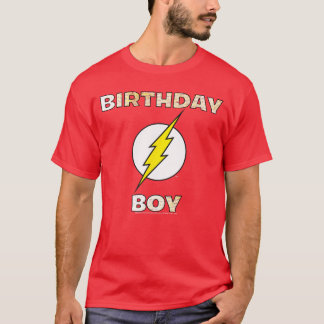 DC Comics Justice Leaguehe Flash Birthday Boy frie T Shirt