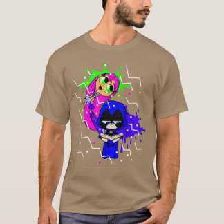 DC Comicseenitans Go Starfire Raven Buddies Youth  T Shirt