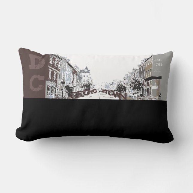 DC Georgetown Lumbar Pillow Lumbarkudde (Framsida)