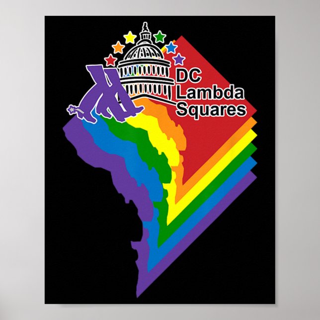 Dc Lambda Squares Apparatur Poster (Framsidan)