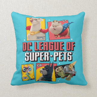DC League of Toppen-Pets Character Panels Kudde