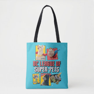 DC League of Toppen-Pets Character Panels Tygkasse