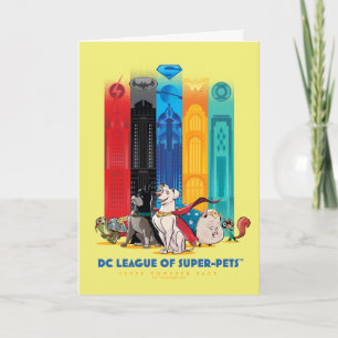 DC League of Toppen-Pets Metropolis Torn Kort