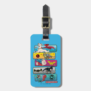 DC League of Toppen-Pets Panels Bagagebricka