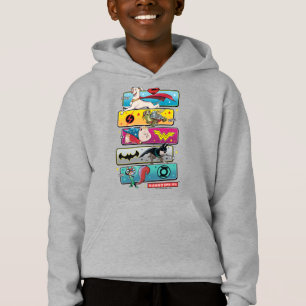 DC League of Toppen-Pets Panels T Shirt