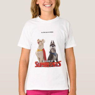 DC League of Toppen-Pets Theatrical Art T Shirt
