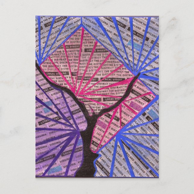 DC Metro Area Vykort (Framsida)