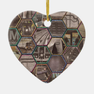 Dc-Metro Julgransprydnad Keramik