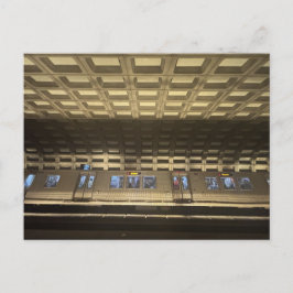DC Metro Tåg Vykort