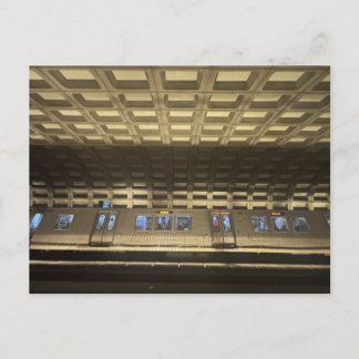 DC Metro Tåg Vykort